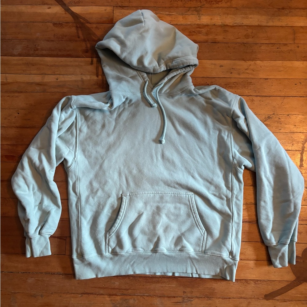 Aritzia TNA Cozy Fleece Boyfriend Fit pullover hoodie